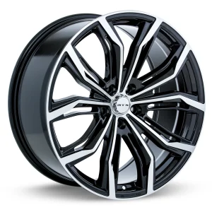 RTX Wheels – Black Widow – Black – 19″x8.5″ 35mm – Summer Wheels – 082429